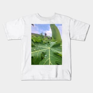 Leaf Buds In The Morning Kids T-Shirt